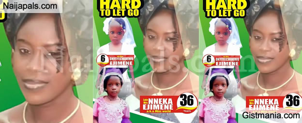 Heart Breaking Photos Of 36yrs Old Mother & Her Two Children Killed In ...